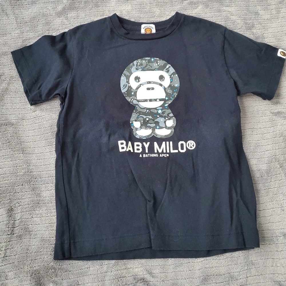 Authentic Bape Kids Tee- sz 130